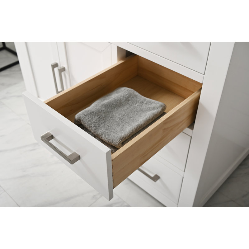 Sand & Stable Ingalls 42'' Single Bathroom Vanity with Quartz Top